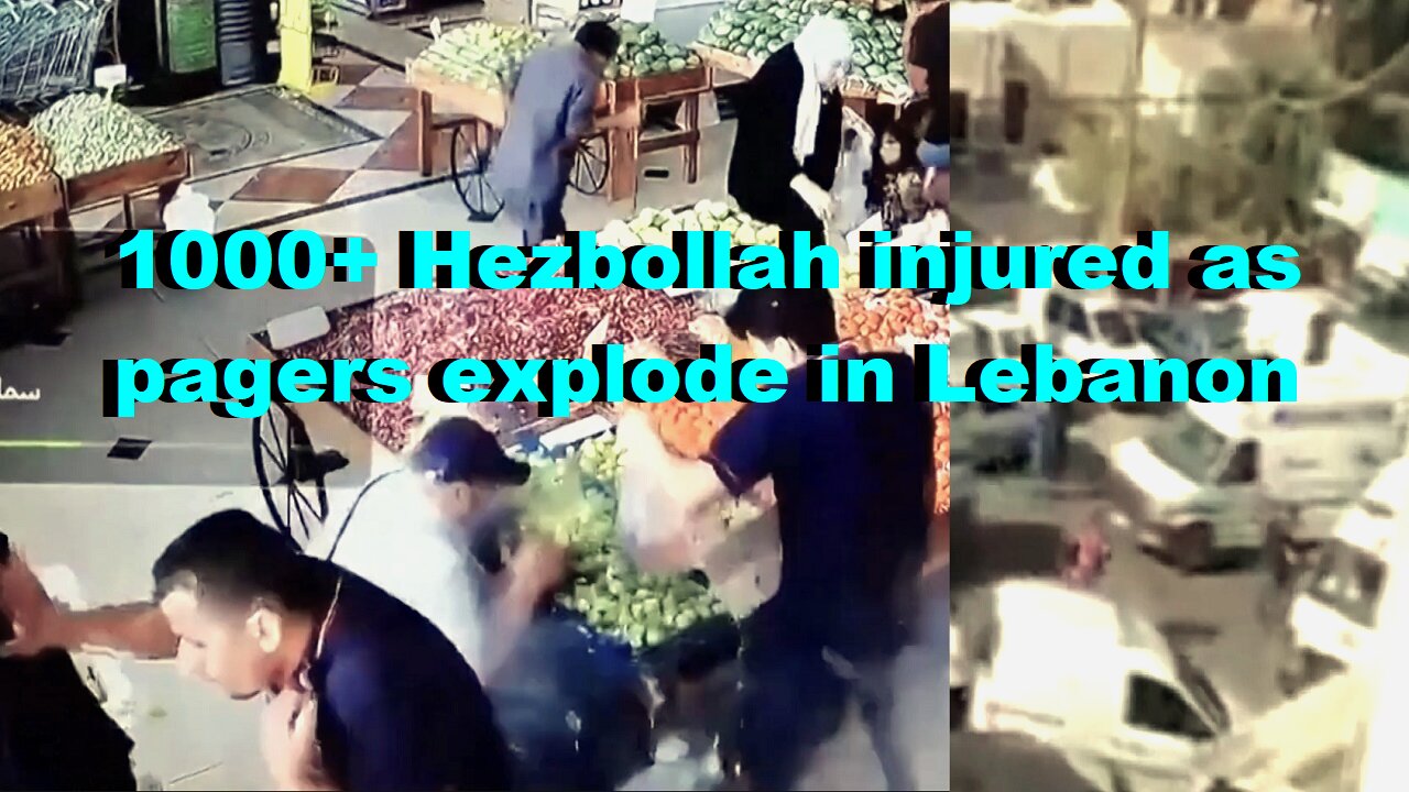 Thousands Of Hezbollah Injured as Pagers Explode in Lebanon