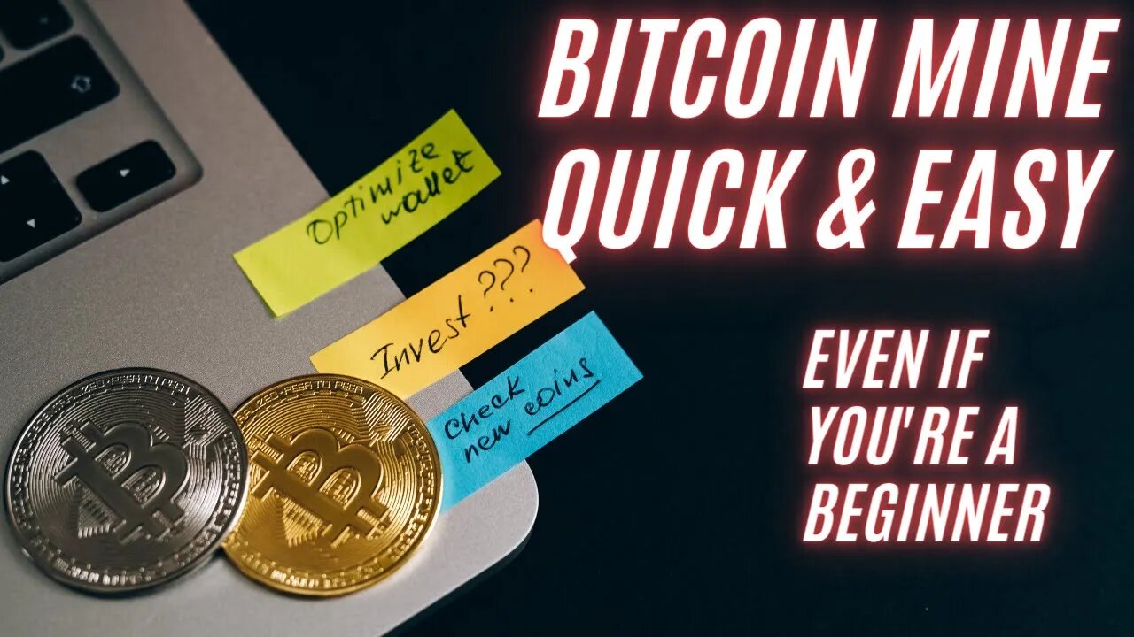 How To Bitcoin Mine Quick & Easy (Even If You're a Beginner) Fact's Tech