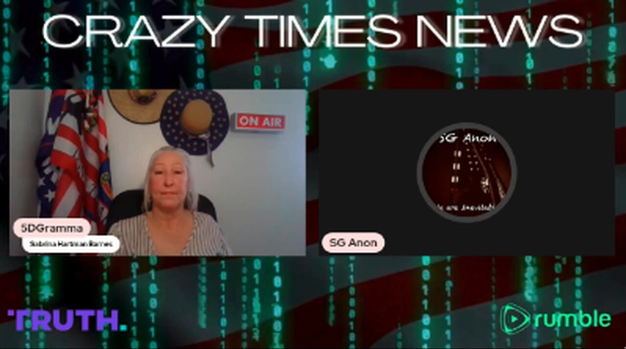 SG Sits Down w/ 5DGramma @ “Crazy Times News” (3/14/2024)