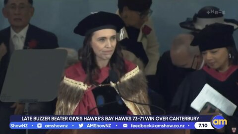 Jacinda Gets Standing Ovation At Harvard