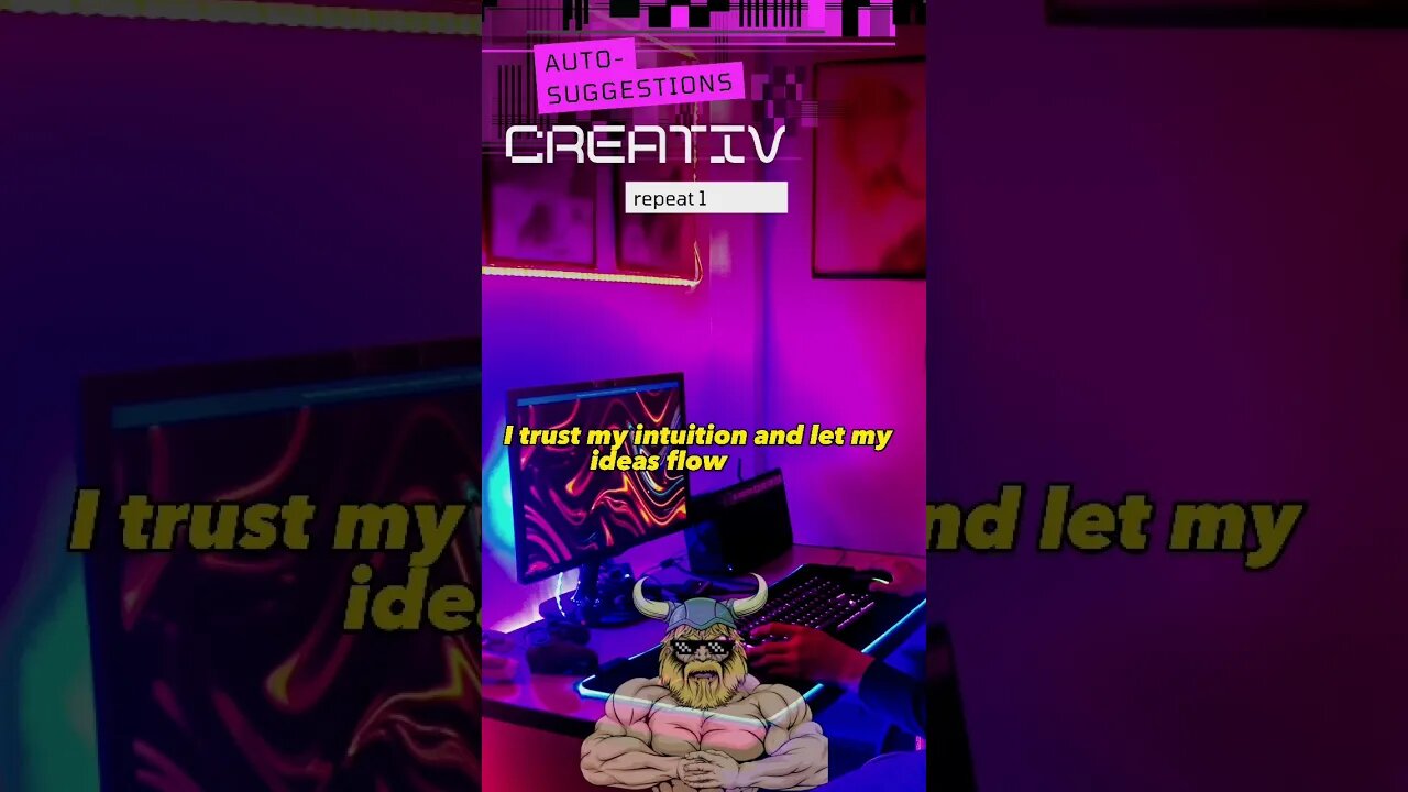 Auto-Suggestions for creativity #shorts