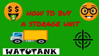 How In the World Do I Buy A Storage Unit????? What Do I Need To Buy A Storage Unit??