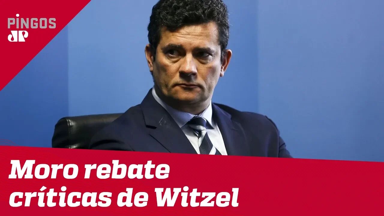 Moro rebate acusações de Wilson Witzel