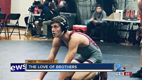 Sean the wrestler defies odds in first winning match