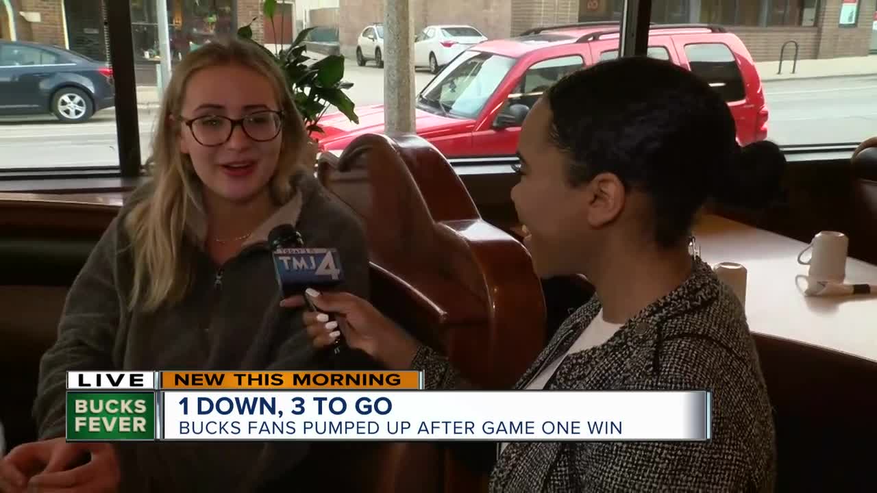 Marquette students stay up all night celebrating Bucks win