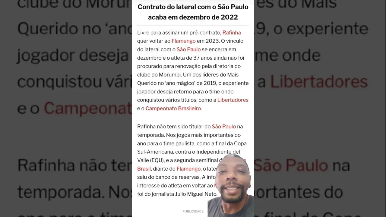 RAFINHA QUER VOLTAR PARA O FLAMENGO EM 2023