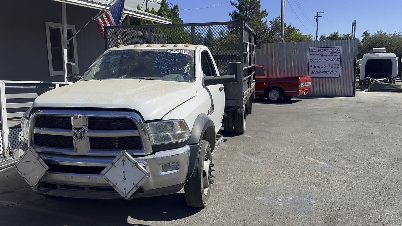 2014 Ram 5500 6.7l Diesel STK# 5172