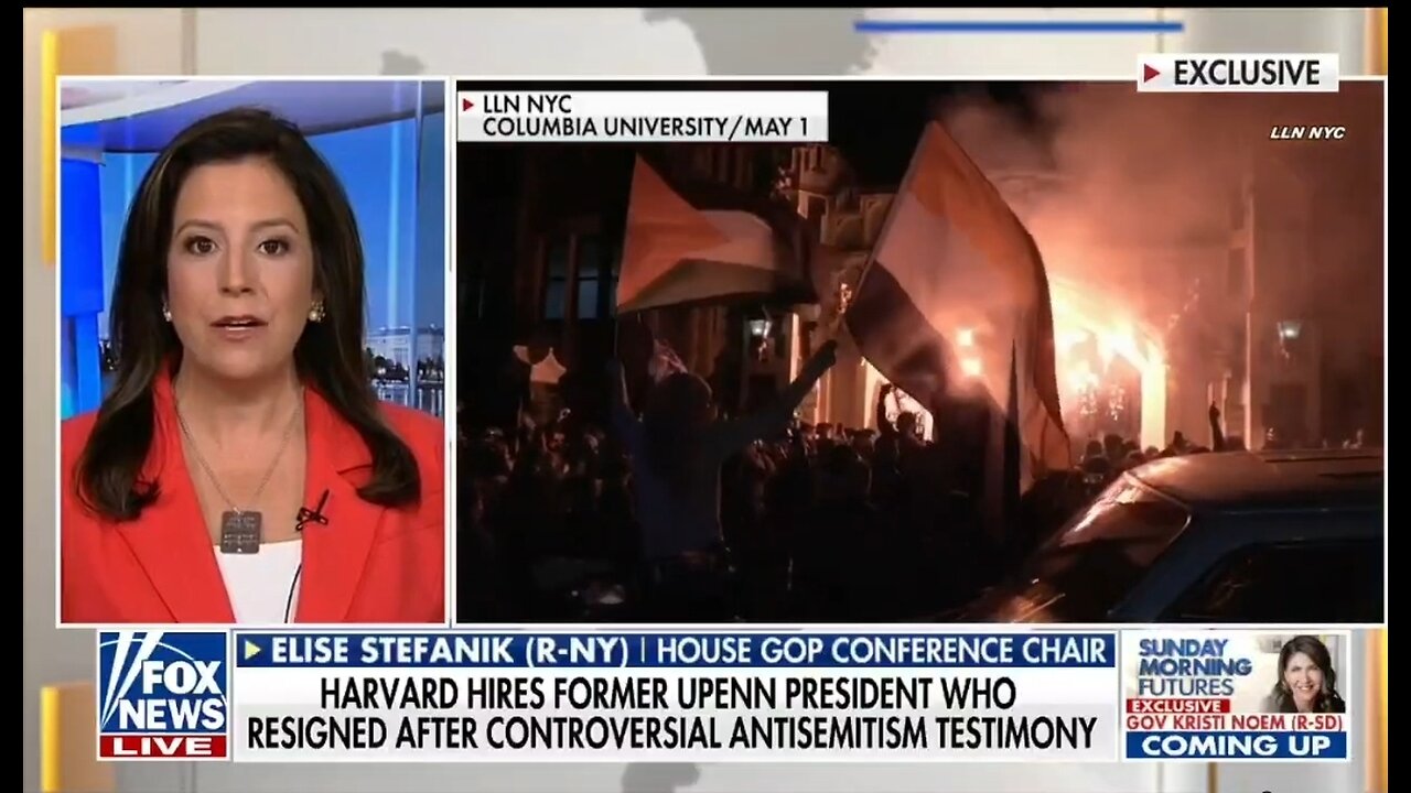 Rep Elise Stefanik Slams Universities Continuing To Promote Antisemitism