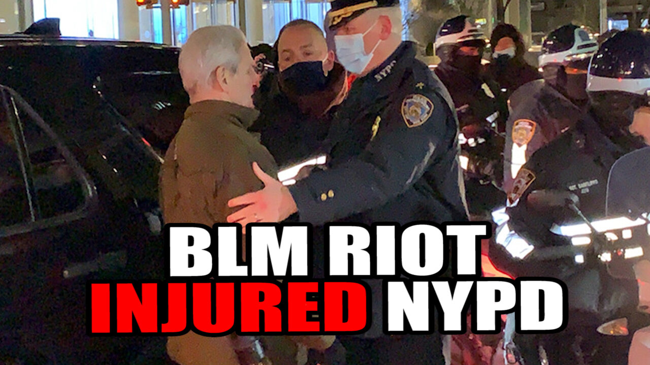 BLM Riot leaves 2 NYPD cops Injured!