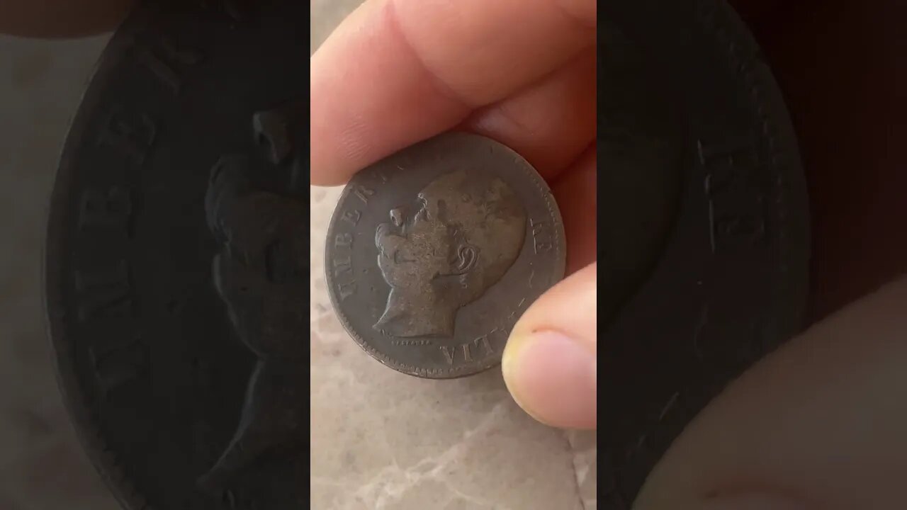 10 Cent Coin Containing A Guy Who Looks Exactly Like Mario