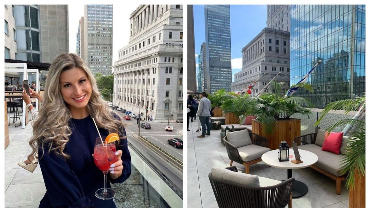 Cette terrasse à Montréal te fera te sentir comme à New York et c'est idéal pour un 5 à 7