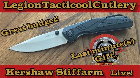 Legion Live Kershaw Stiffarm! Last minute(s) Gift Idea!