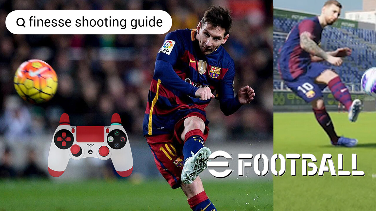 Step by Step Guide to Finesse Shooting in eFootball 2024 | Full Manual Control