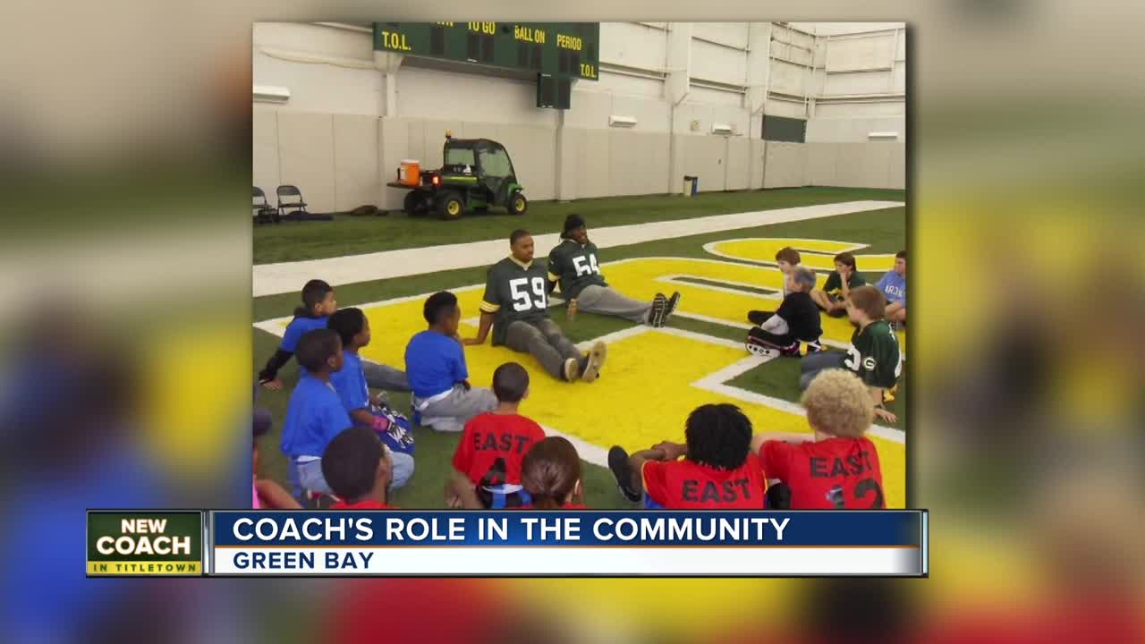 Packers new coach Matt LaFleur's community impact in Wisconsin