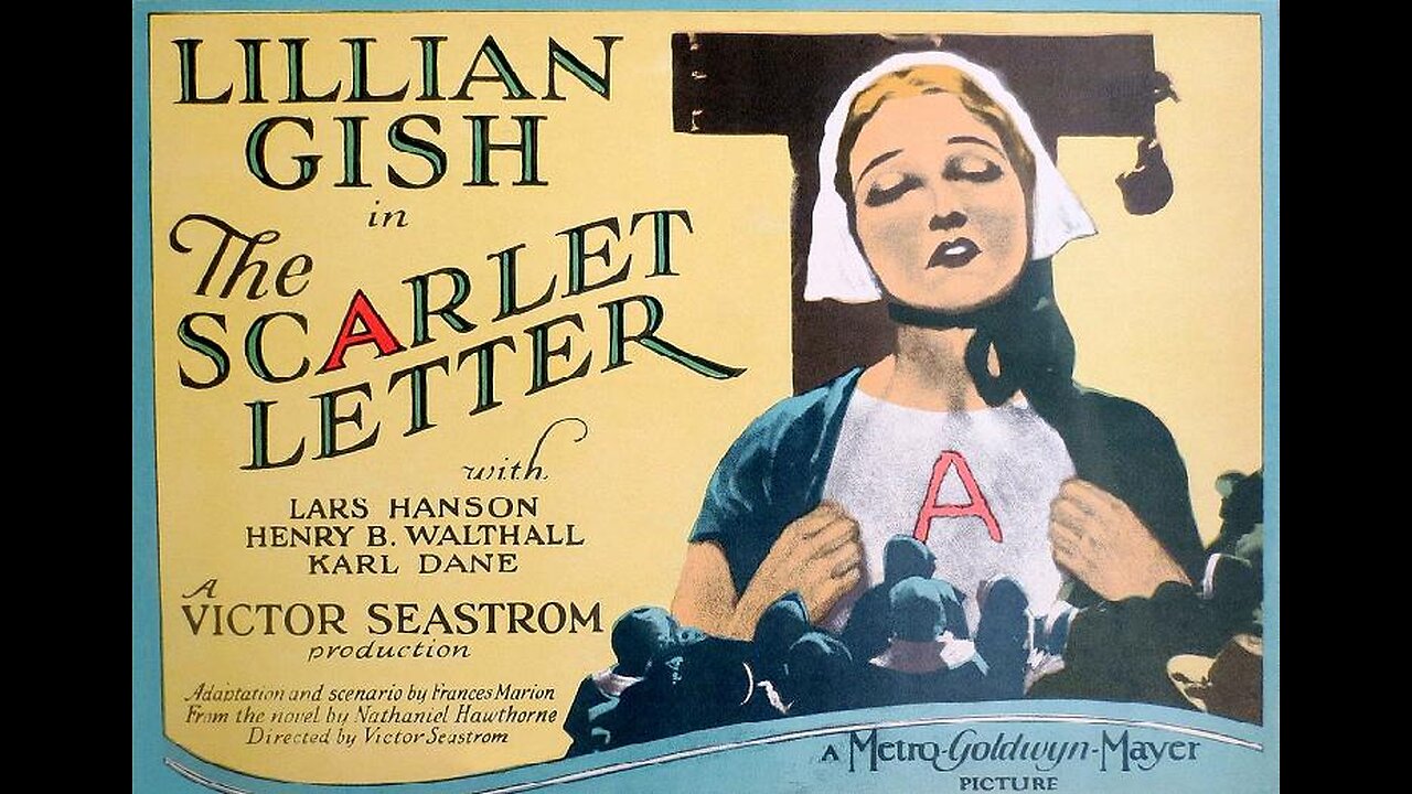 THE SCARLET LETTER 1926 By Victor Sjostrom with Lillian Gish FULL MOVIE #124 AFI BEST SILENT FILMS