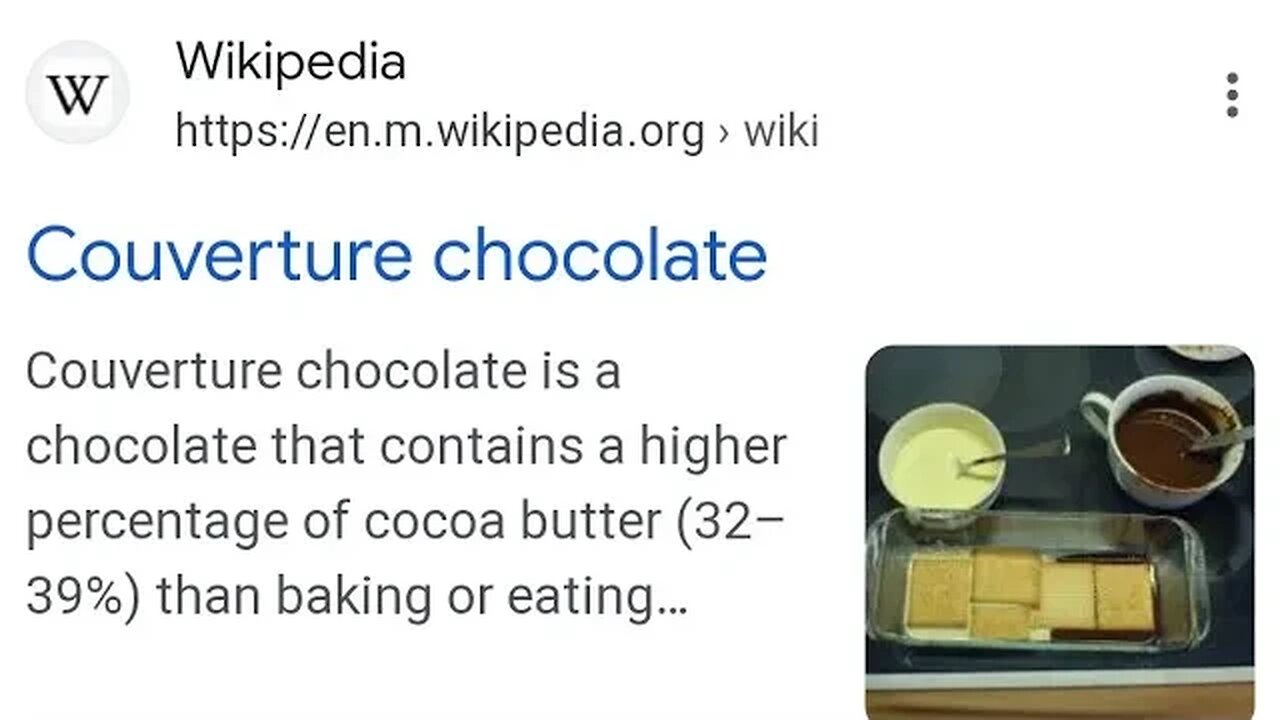 Couverture Chocolate