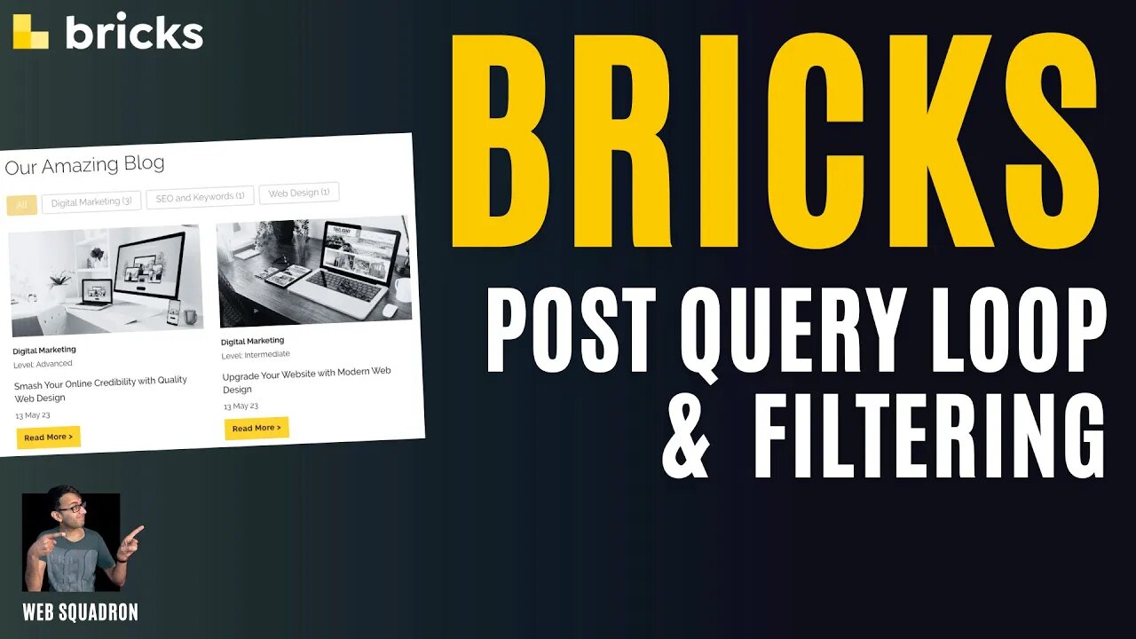 Bricks Builder Post Archive - Query Loop & Filtering