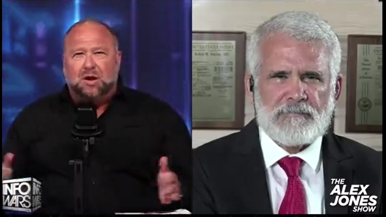 Alex Jones with Dr Robert Malone FULL SEGMENT: Globalists Unleash Monkey Pox 08.19.2024