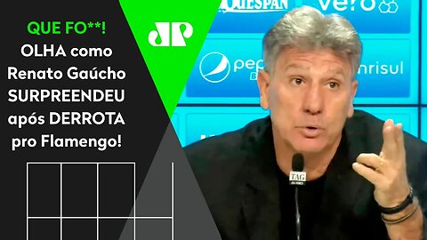 "NÃO ADIANTA! Quando o Flamengo RESOLVE JOGAR..." Renato Gaúcho É SINCERO após DERROTA do Grêmio!