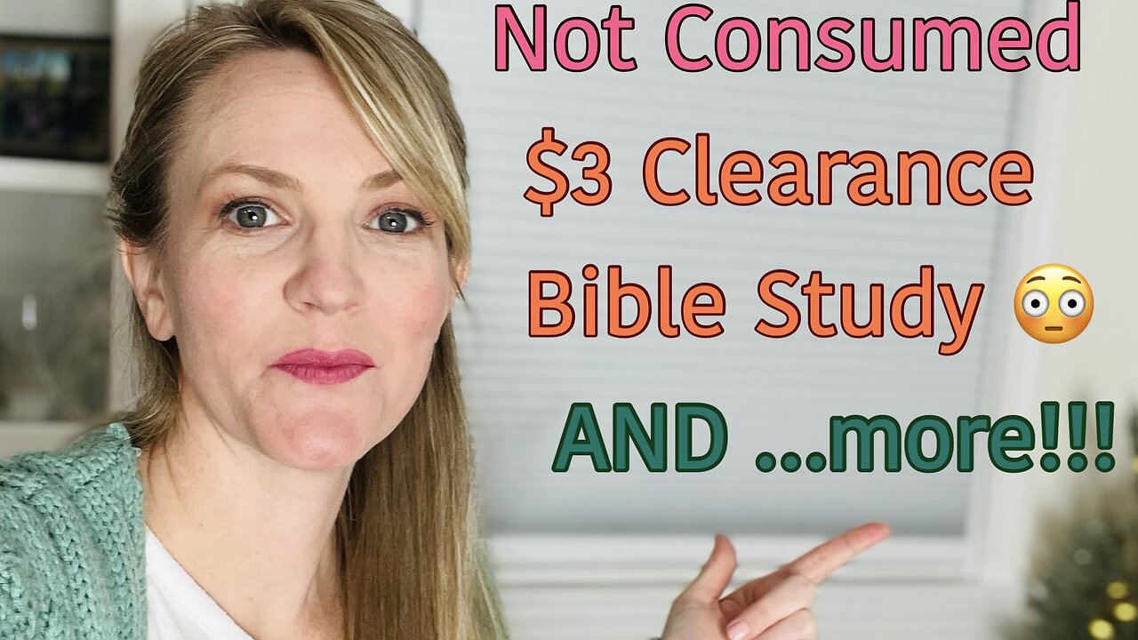 Not Consumed Bible Study Unboxing Haul #Homeschool