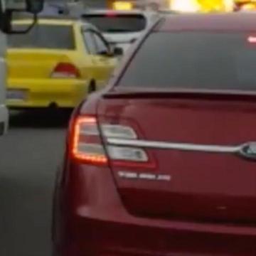 Dashcam Catches Fiery Plane Crash Into Busy Intersection