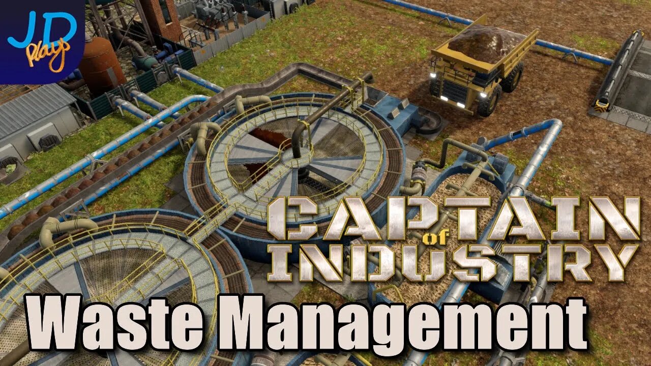 Turning Waste into Free Water 🚛 Ep27 🚜 Captain of Industry 👷 Lets Play, Walkthrough, Tutorial