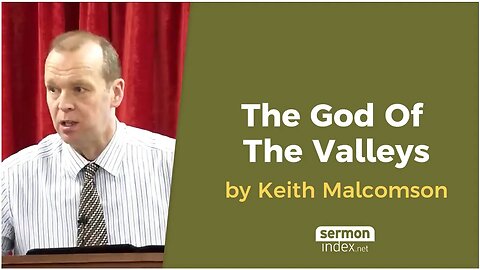 The God Of The Valleys by Keith Malcomson