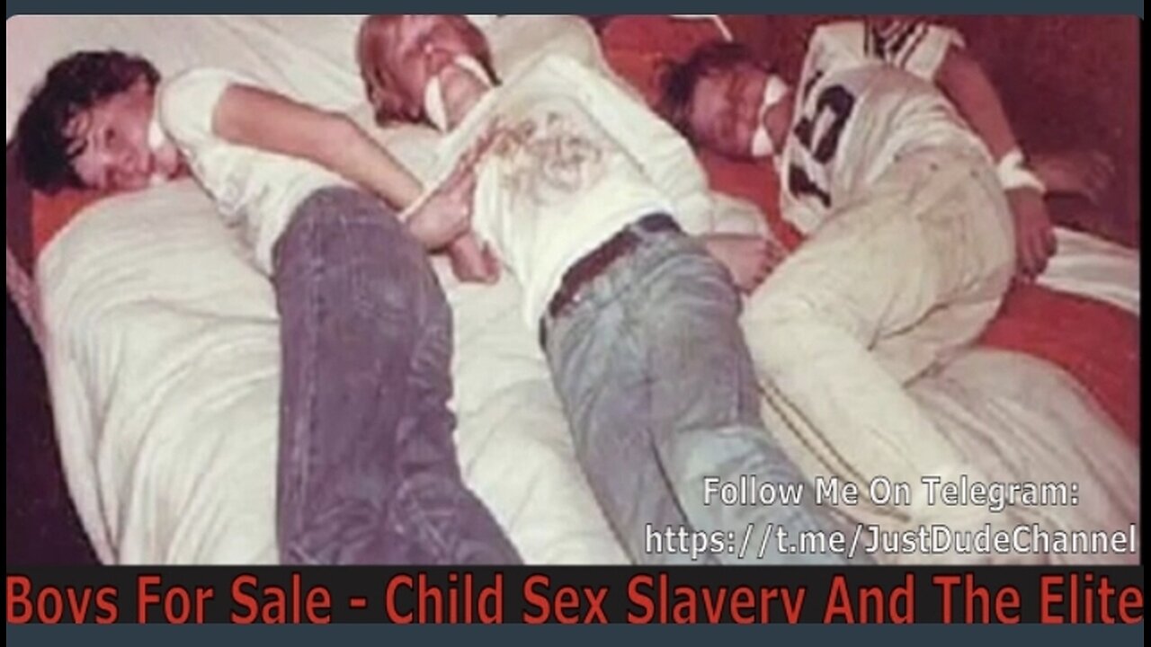 HIGH CRIMES : BOYS FOR SALE - Child Sex Slavery And The Elite