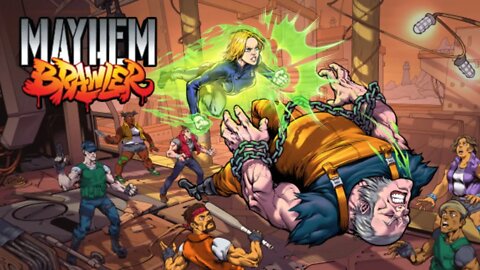 Mayhem Brawlers - OS POLICIAIS TWITTEIROS (Gameplay em PT-BR) Português. FULL GAME