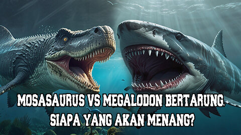 Jika Mosasaurus dan Megalodon Bertarung, Siapa yang Akan Menang