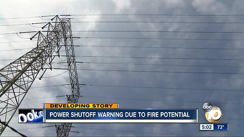 SDG&E prepares for Power shutoff before Santa Ana winds