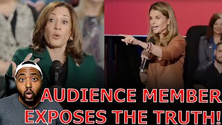 Audience Member EXPOSES Kamala's STAGED AND SCRIPTED Townhall After Moderator REJECTS Questions!