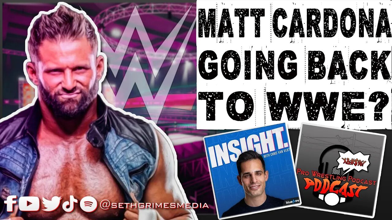 Matt Cardona on a Possible Return to WWE | Clip from Pro Wrestling Podcast Podcast #wwe #aew