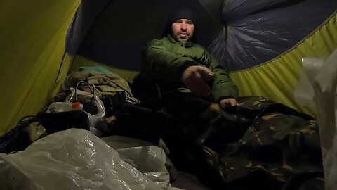 getting in my sleep system Dartmoor 25th March 2023