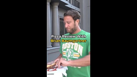 Dave Portnoy Pizza Review With Brian Baumgartner