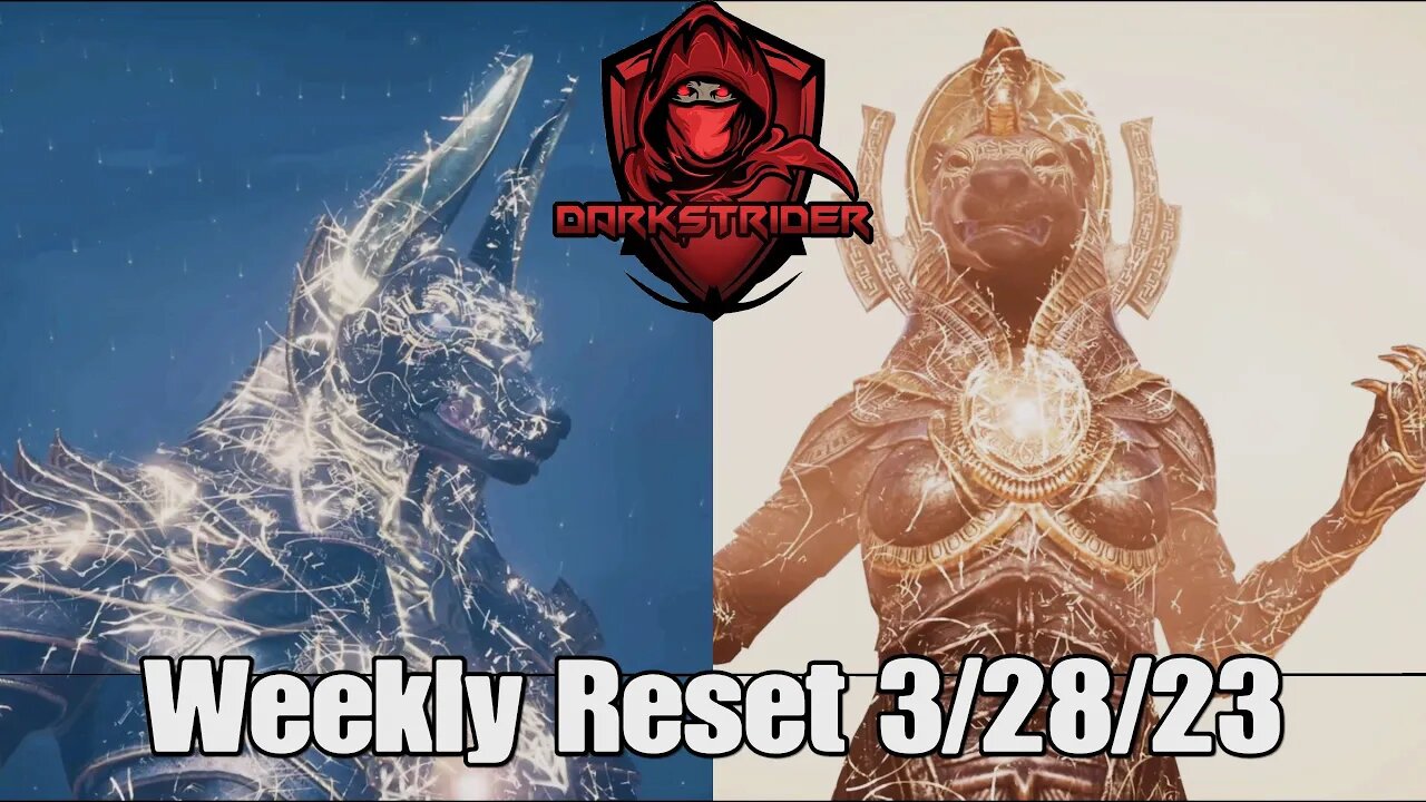 Assassin's Creed Origins- Weekly Reset 3/28/23