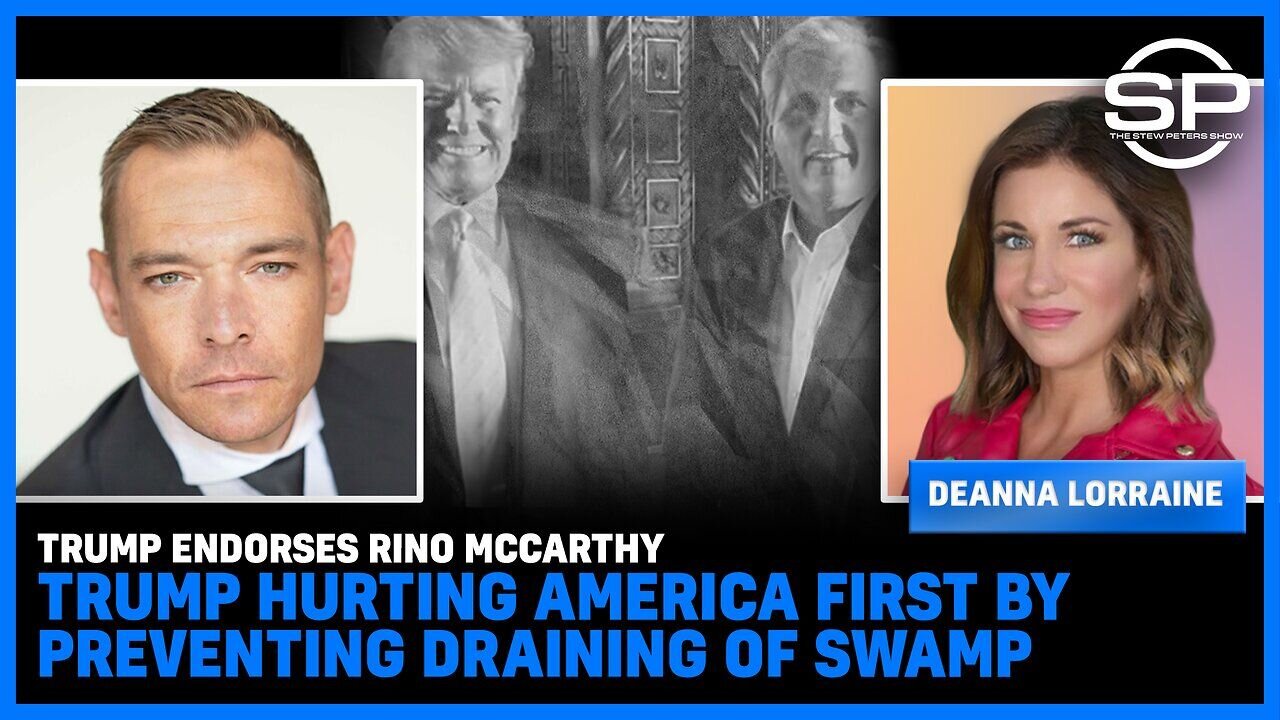 Trump Endorses RINO McCarthy: Trump Hurting America First By Preventing Draining Of Swamp