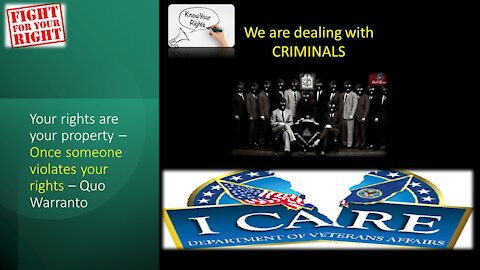 All Americans must watch - Stand your ground. - When the courts go rogue - Quo Warranto.