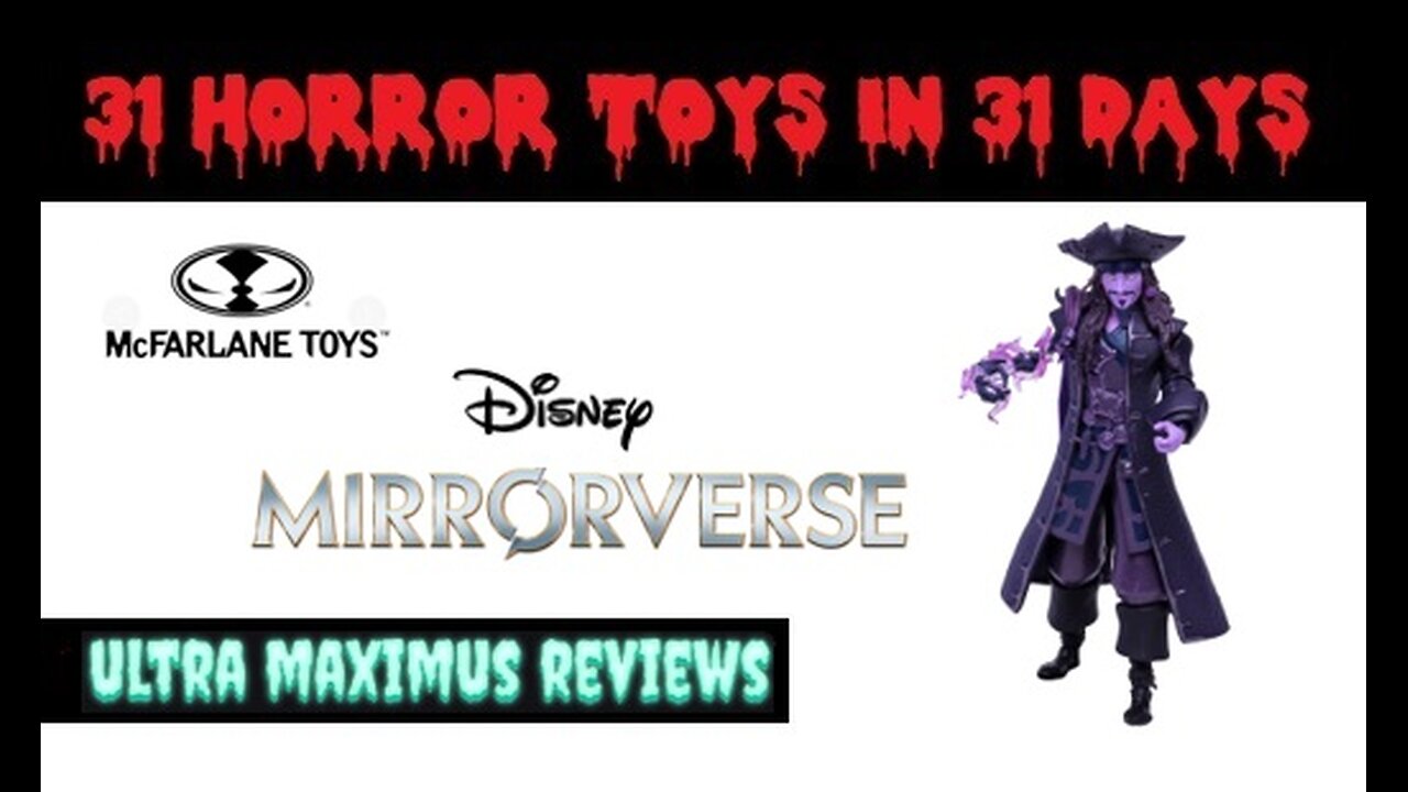 🎃 Captain Jack Sparrow Fractured | Disney Mirrorverse | 31 Horror Toys in 31 Days