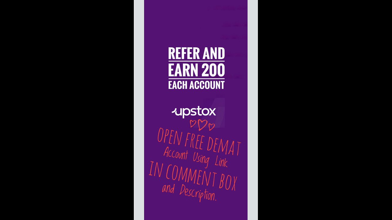 upstox Refer and earn | Demat Account | refer and earn