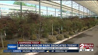 Broken Arrow park dedicated today