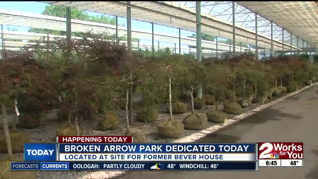 Broken Arrow park dedicated today