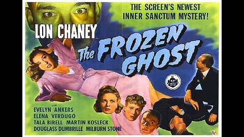 THE FROZEN GHOST 1945 Mysterious Deaths Occur in Strange Wax Museum FULL MOVIE in HD