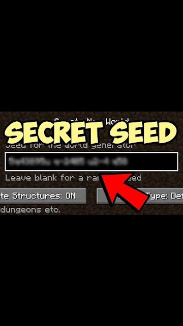 MINECRAFT / The Secret Seed ...