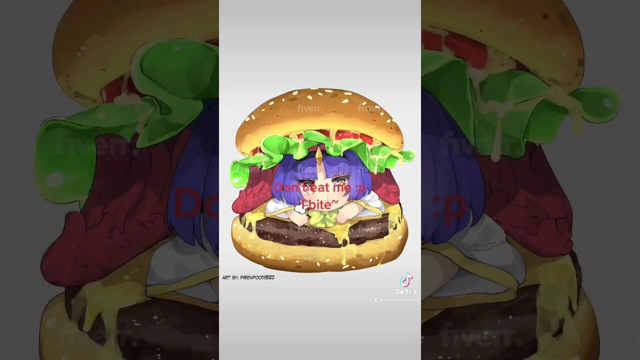 McTori on the Menu~ grab as long as it’s hot :3 #gervtuber #vtuber #twitch #anime #youtube