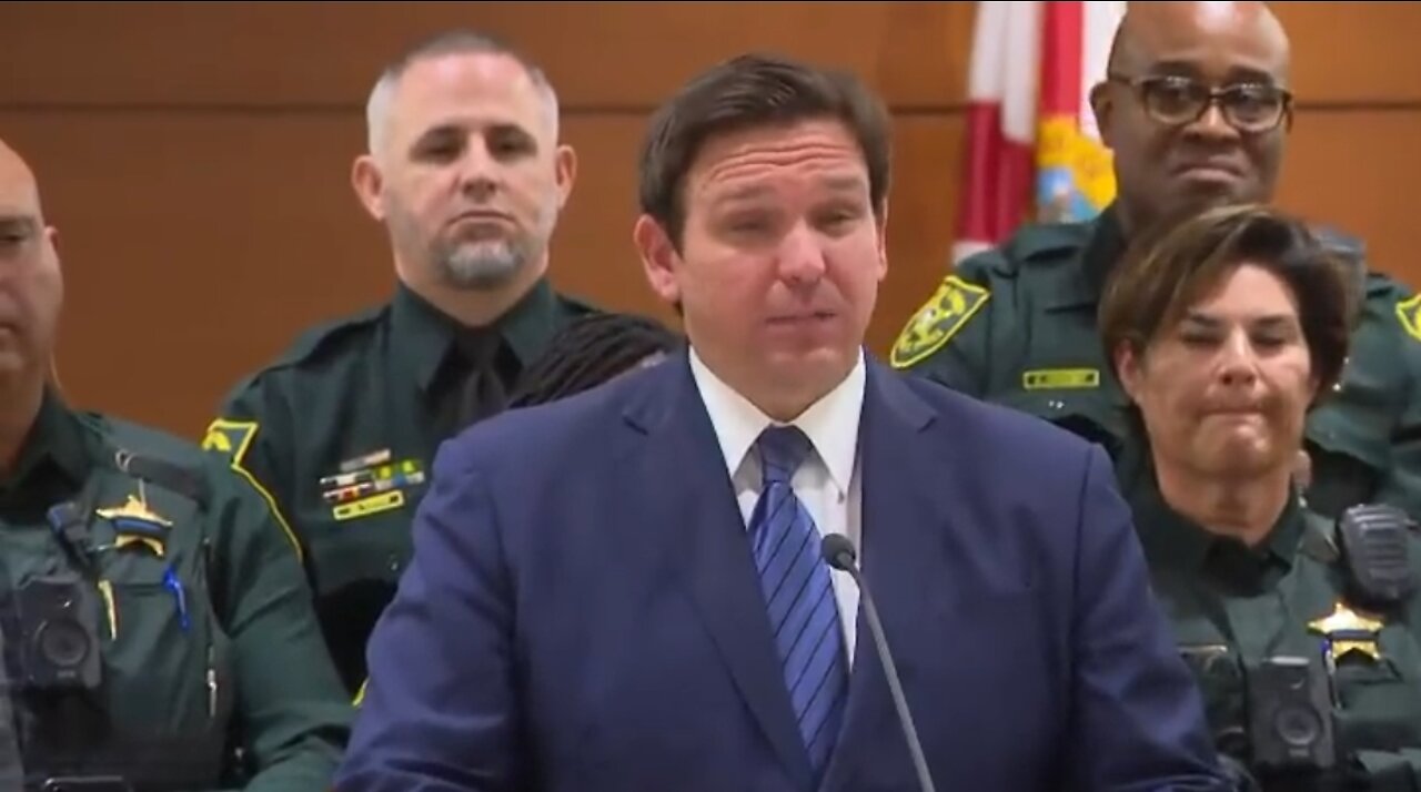 Gov DeSantis Announces 20 People Arrested For Voter Fraud
