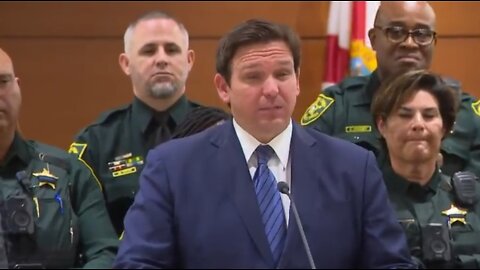 Gov DeSantis Announces 20 People Arrested For Voter Fraud