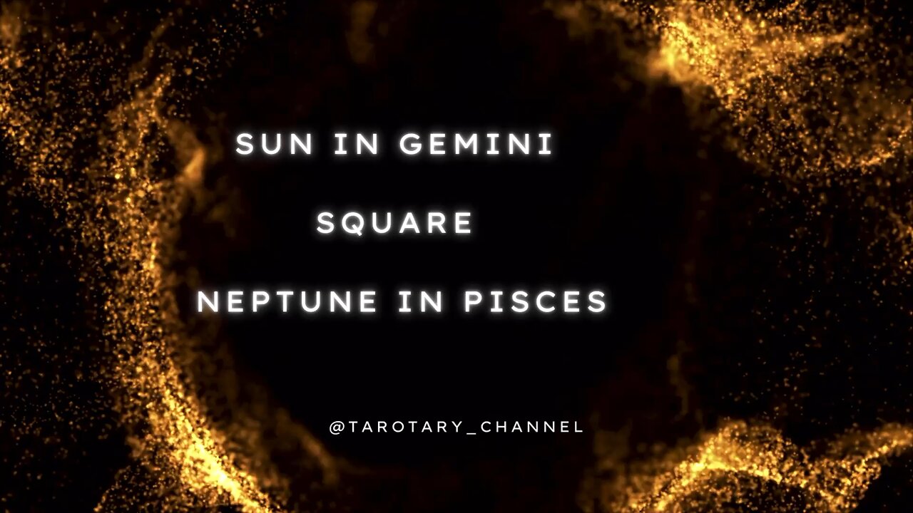 Sun in Gemini square Neptune in Pisces themes (confusing communication) 18 June 2023 #tarotary