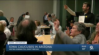 Iowa Democrats caucus---in Tucson