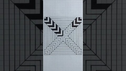 Drawing 3D Illusion #shorts